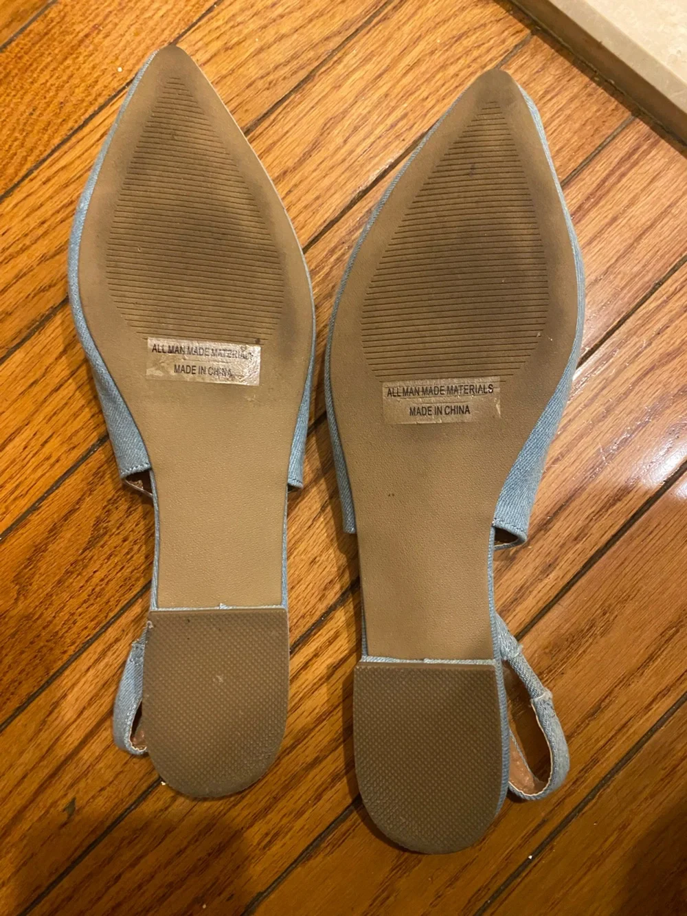 DV by Dolce Vita Denim Slingback Flats